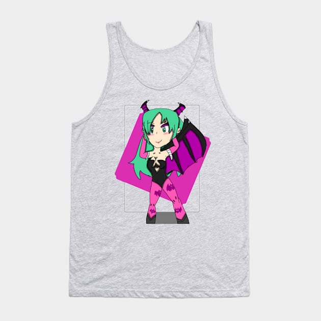 Darkstalkers Morrigan Tank Top by bayragni